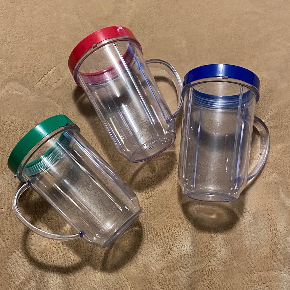 BOGO Magic Bullet Blender Plastic Mugs
